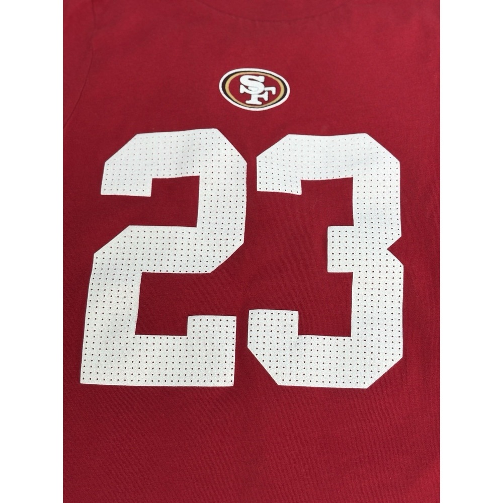 49er 3T Christian McCaffrey Toddler Jersey Red #32 Nike NFL San Francisco - Picture 5 of 7